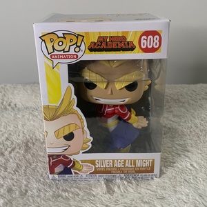 Funk Pop ⭐️ My Hero Academia #608 Silver Age All Might